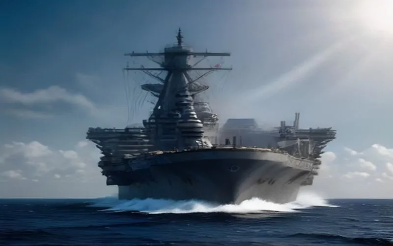 ABD Donanması'nın Yeni Nükleer Uçak Gemisi USS John F. Kennedy Denizde