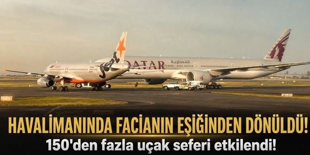 Facianın eşiğinden dönüldü! İki yolcu uçağı çarpışmaktan son anda kurtuldu!