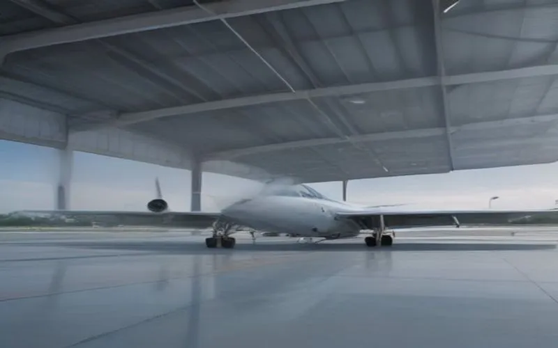 FlyArystan uçağının bakımı sırasında alev aldı