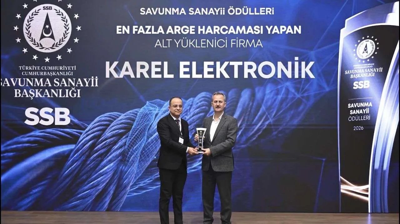 Karel, Savunma Sanayii Ödülleri’nde Ar-Ge ödülüne layık görüldü