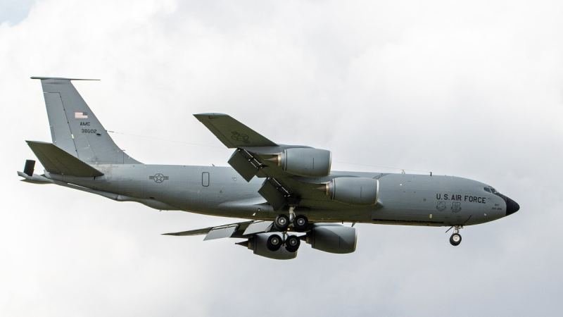 KC-135 That Lost Its Tail In Deadly Collision Over Iraq Now At Tinker AFB Repair Shop