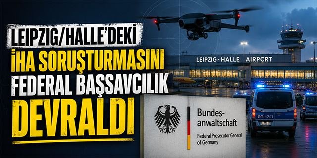 Leipzig/Halle'deki İHA Soruşturmasını Federal Başsavcılık Devraldı