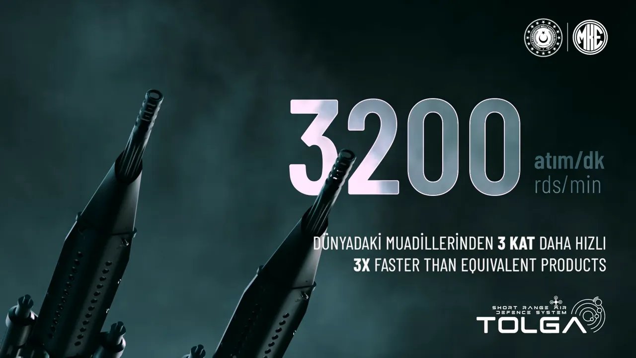 MKE TOLGA’dan dakikada 3 bin 200 atım hızı! Muadillerinden 3 kat hızlı