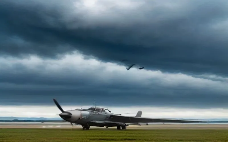 Rusya'da Eğitim Uçuşundaki Askeri Amaçlı An-3 Uçağı Sert İniş Yaptı