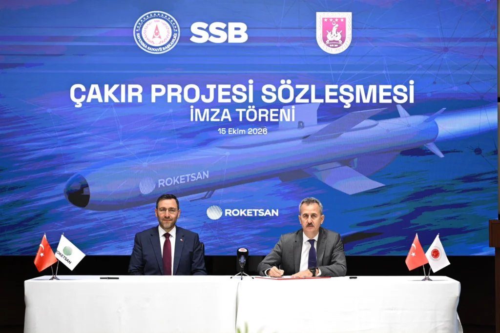 SSB ile ROKETSAN, ÇAKIR için imza attı