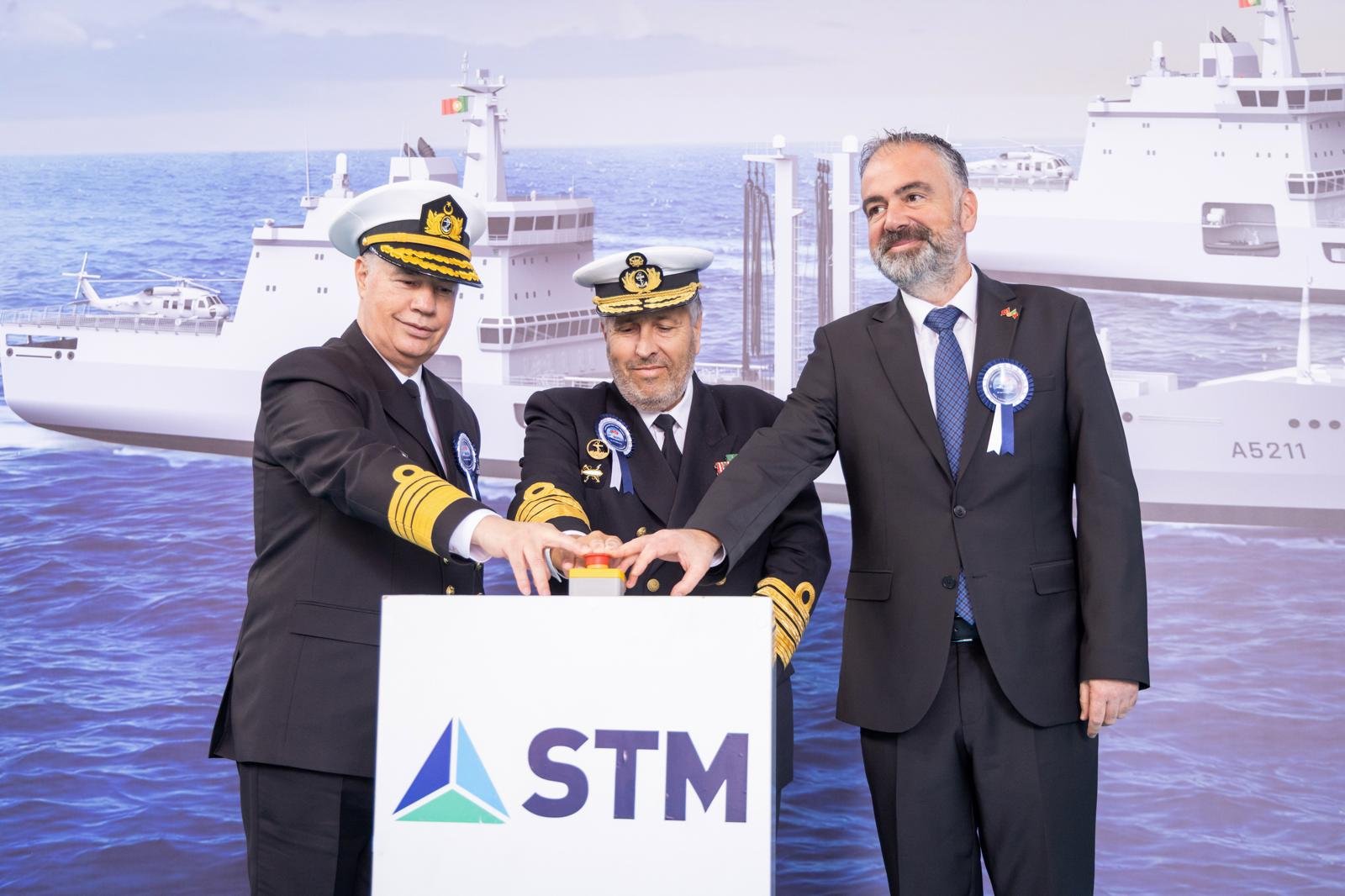 STM Portekiz’in yeni lojistik destek gemisini kızağa aldı
