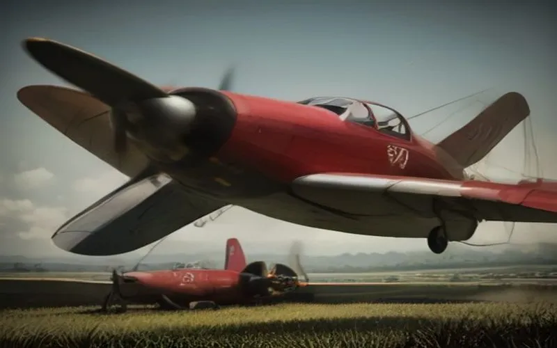 Tarihi Havilland DH.88 Comet Savaşlar Arası Uçak İniş Kazası Geçirdi