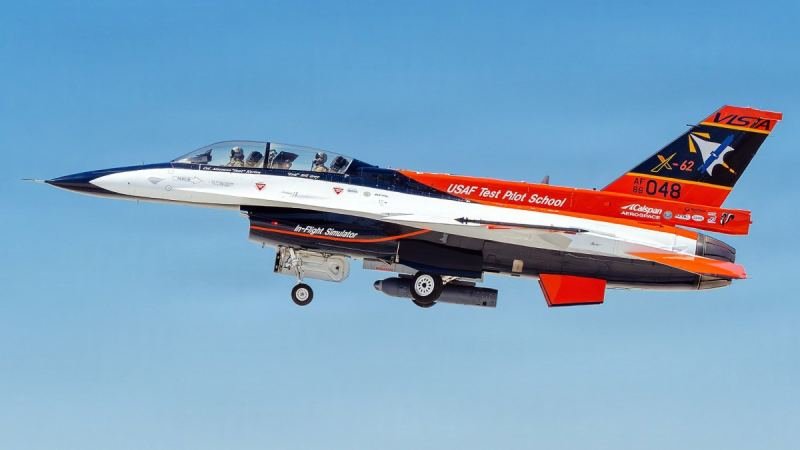 X-62A Toting Infrared Search And Track Pod Used Its AI ‘Brain’ To Autonomously Intercept An ‘Enemy’ T-38