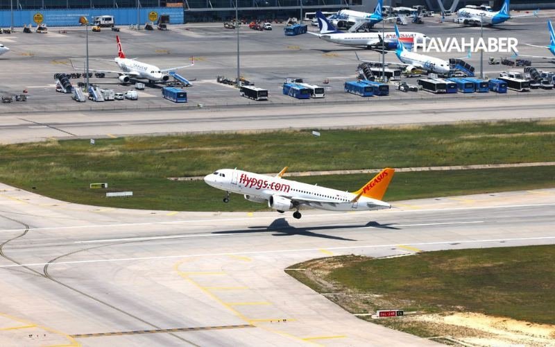 Yılın ilk 7 ayında 138,8 milyon yolcu hava yolu ile seyahat etti